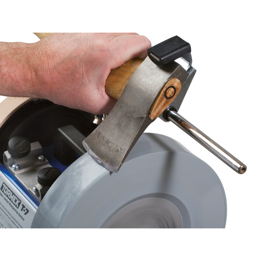 Schleifvorrichtung für Äxte