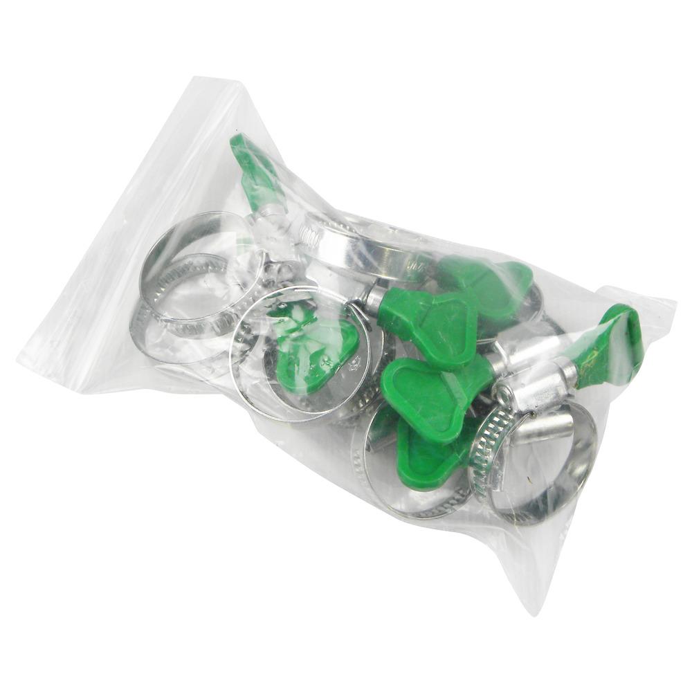Schlauchklemme mit Flügelmutter 18-32 mm 10-er Set