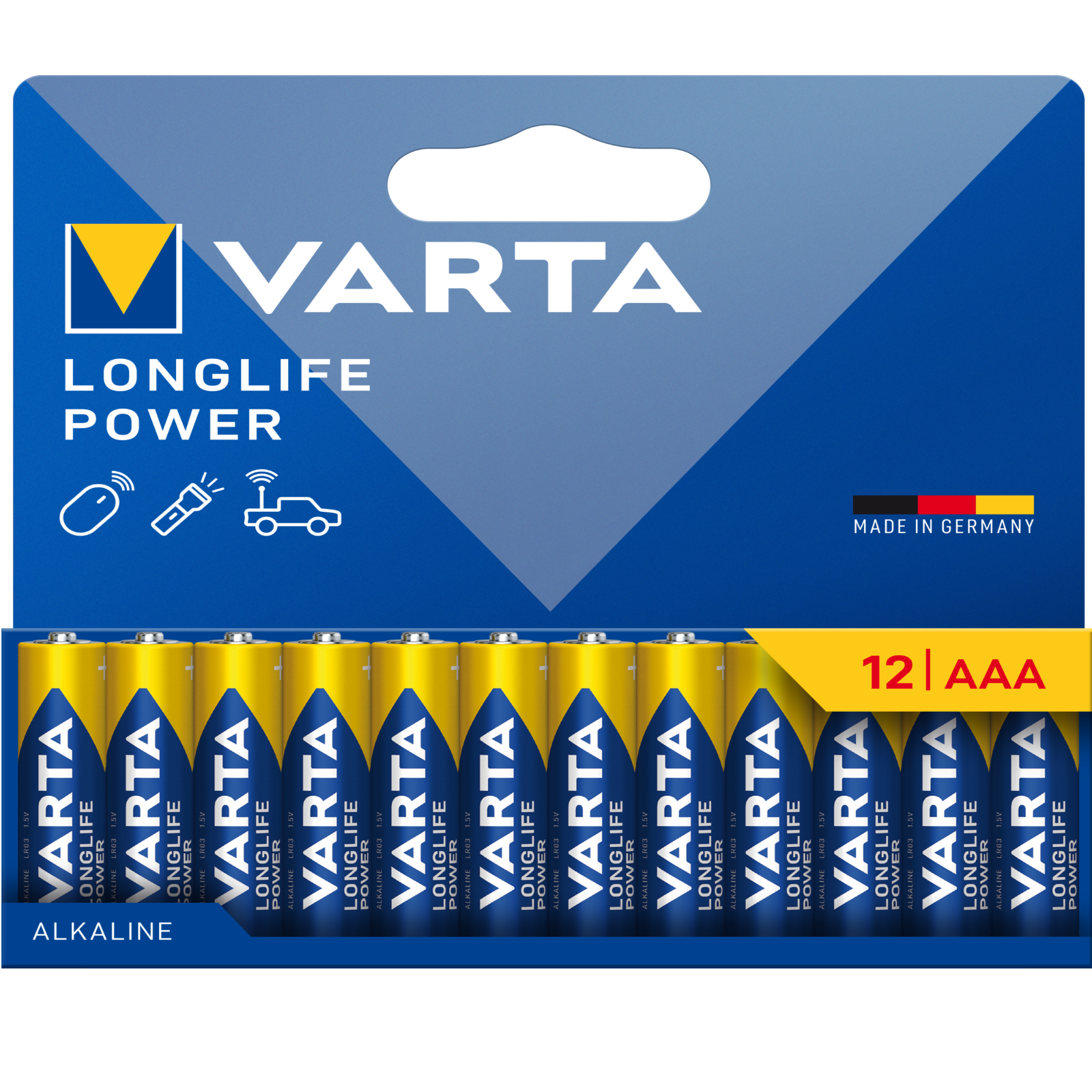 Longlife POWER AA, Leistungsstarke Energie