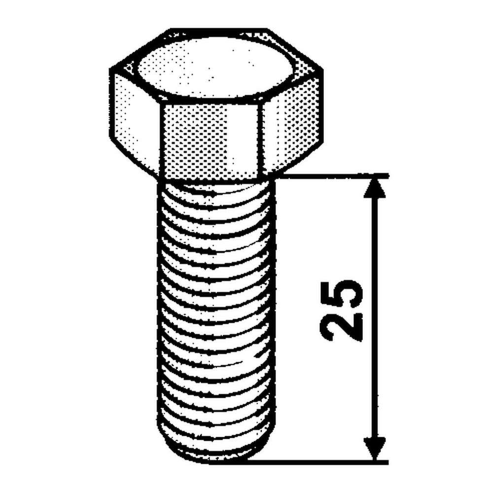 Boulon de lame adapté à BCS, VOGEL et NOOT