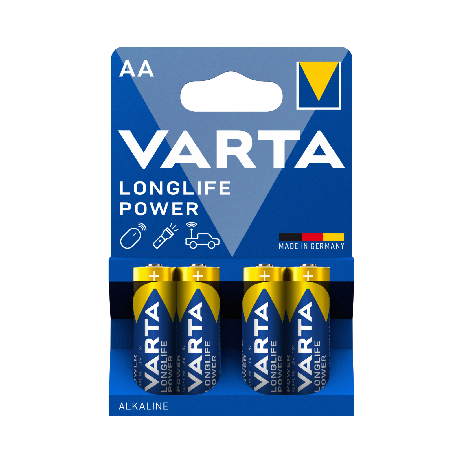 Longlife POWER AA, Leistungsstarke Energie