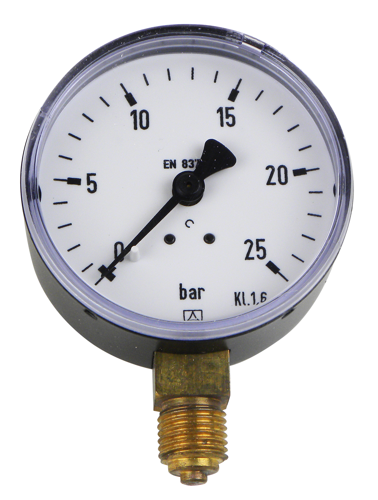Manometer, 0 - 25 bar