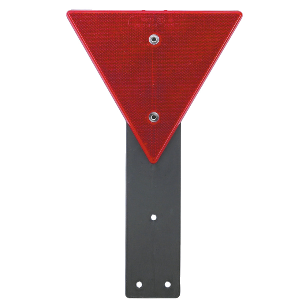 Pendule triangle rouge