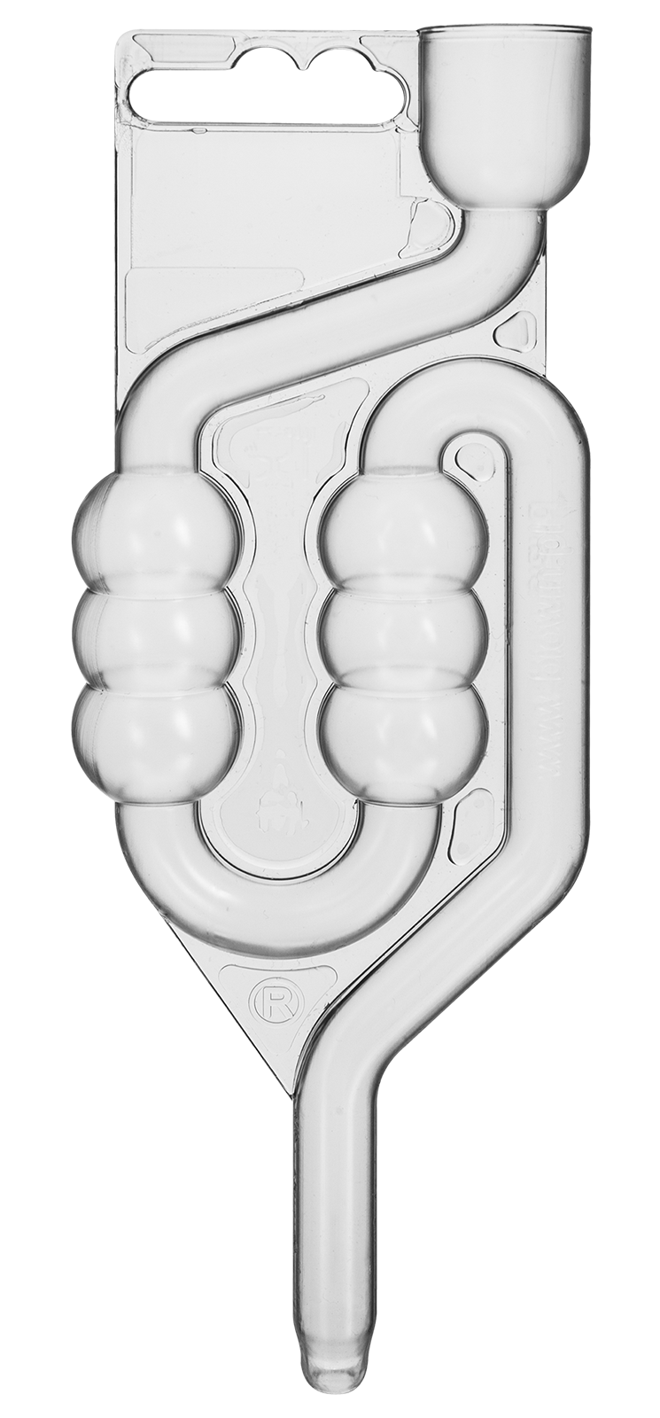 Gärröhrchen aus Plastik 6 Kammern