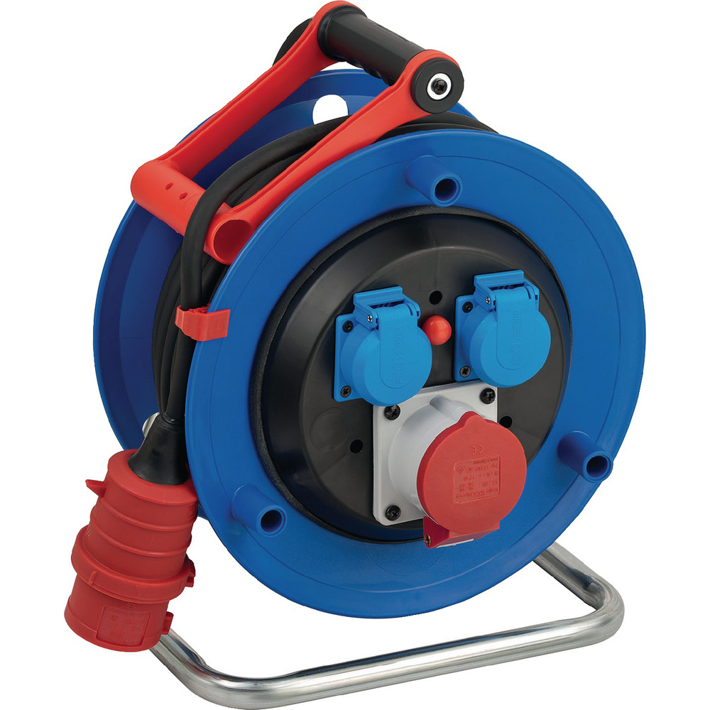 Kabeltrommel 2x230 V 1x380 V 20 m