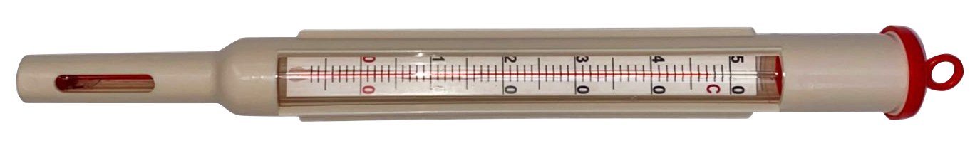 Wasserthermometer 28 cm mit Kunststofffassung