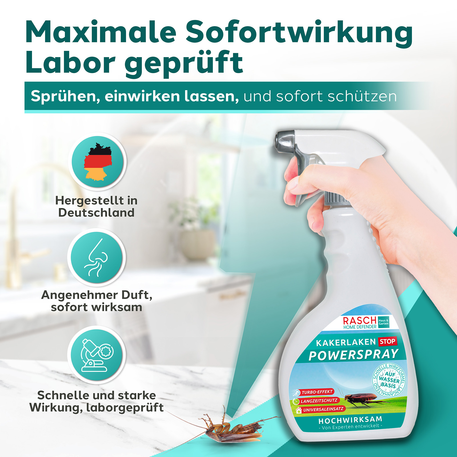 Kakerlaken Stop Power Spray  500ml