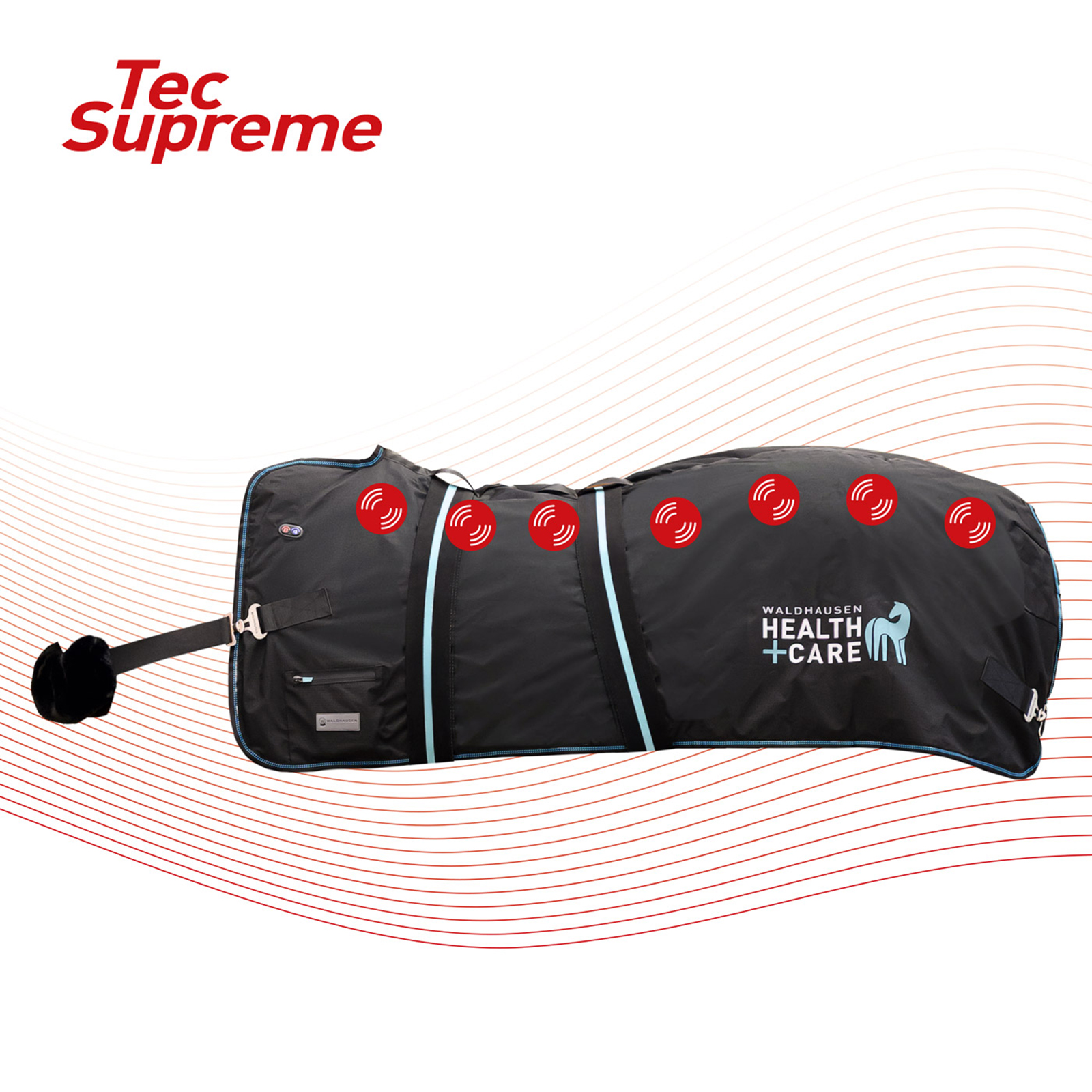 Health + Care TecSupreme : couverture chauffante et de massage