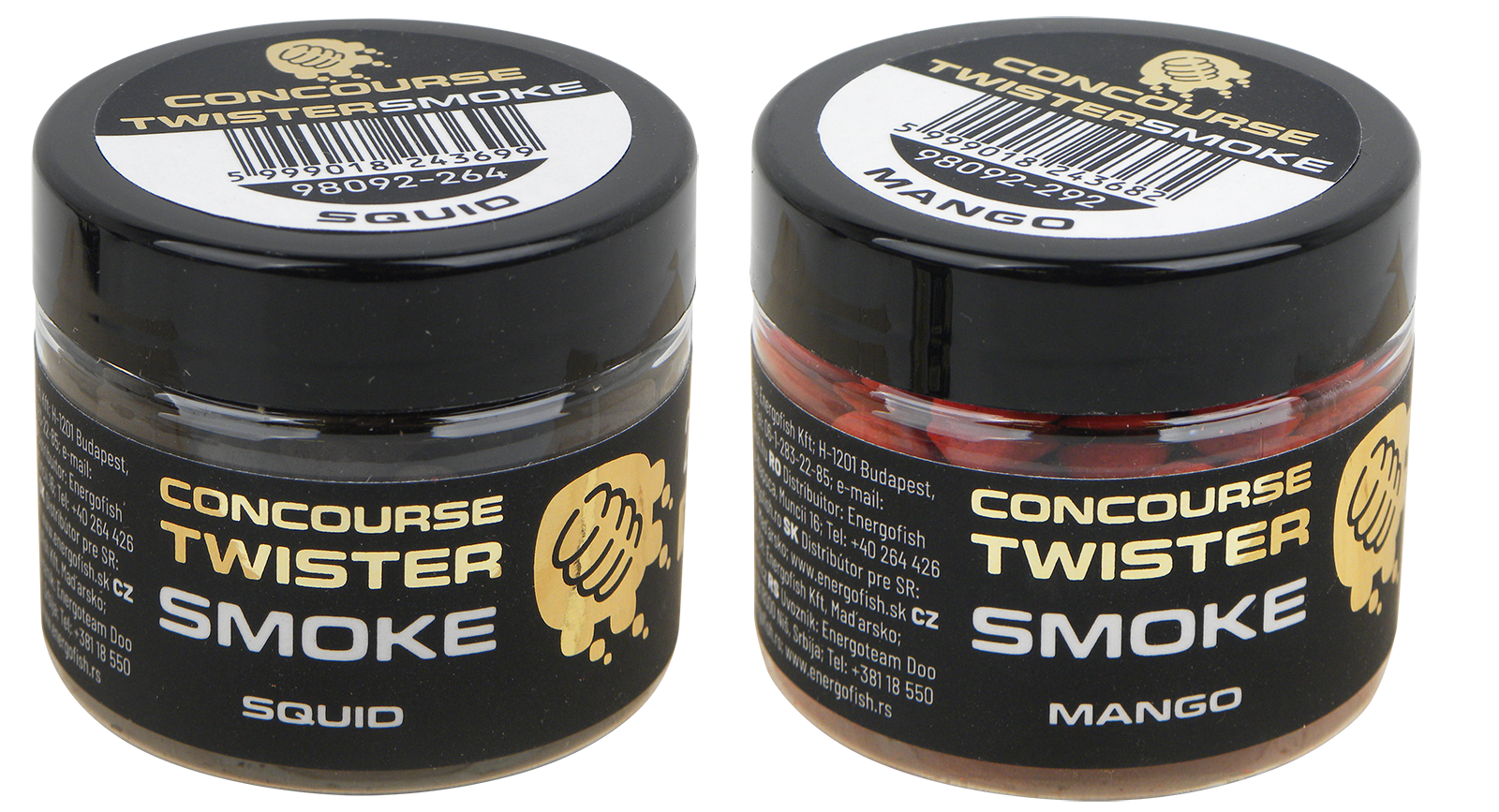  Benzar Concourse Twister Smoke 12 mm 