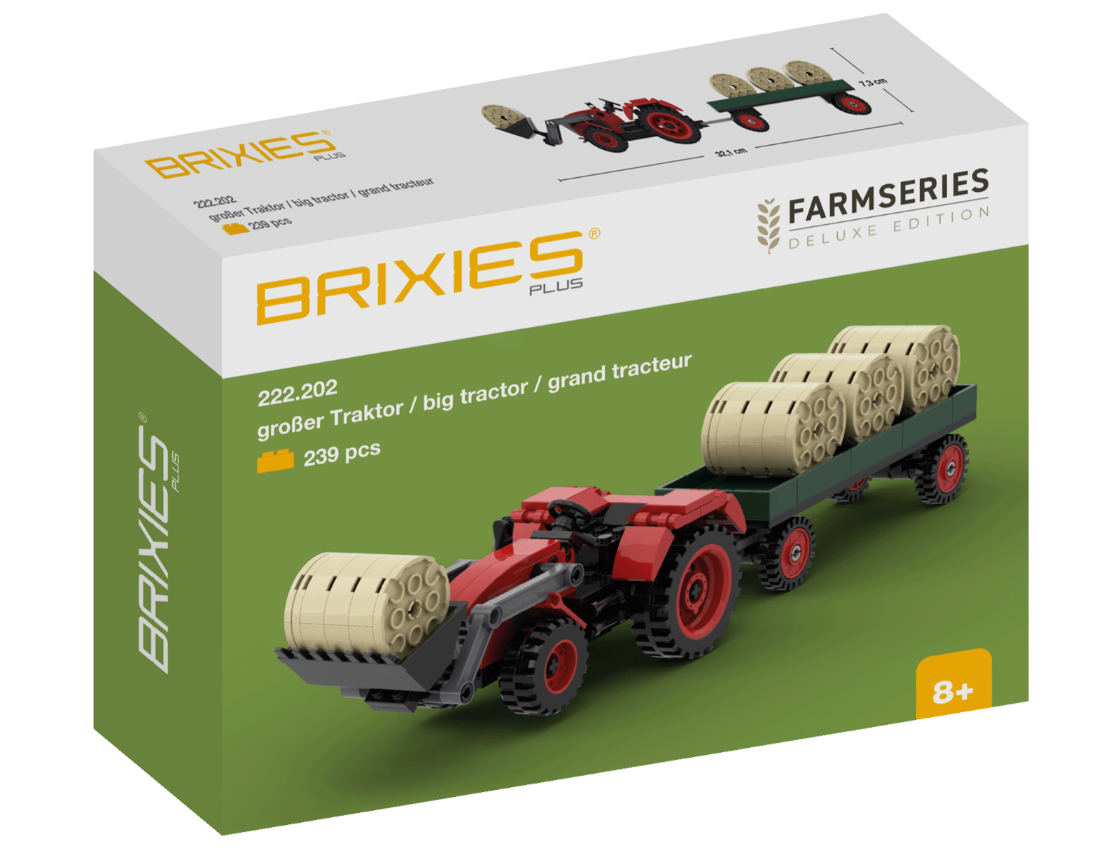 BRIXIES Plus Tracteur + Remorque