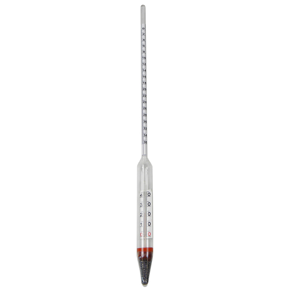 Mostmeter mit Thermometer