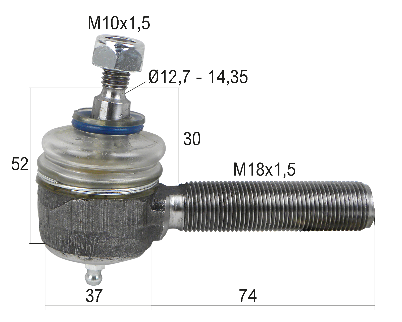 Kugelgelenk passend zu Steyr