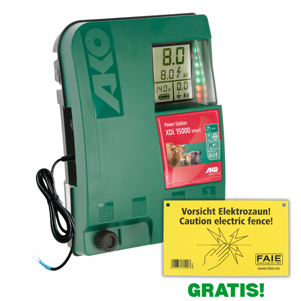 Weidezaungerät XDi 15000 smart - 12/230 V