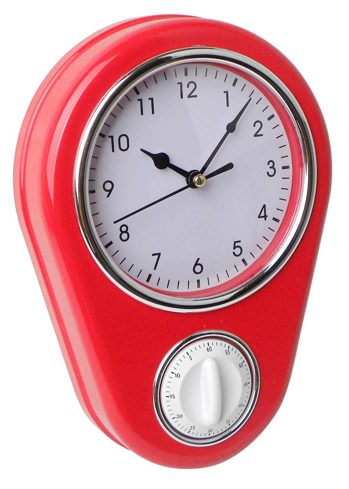  Horloge murale de cuisine avec minuterie