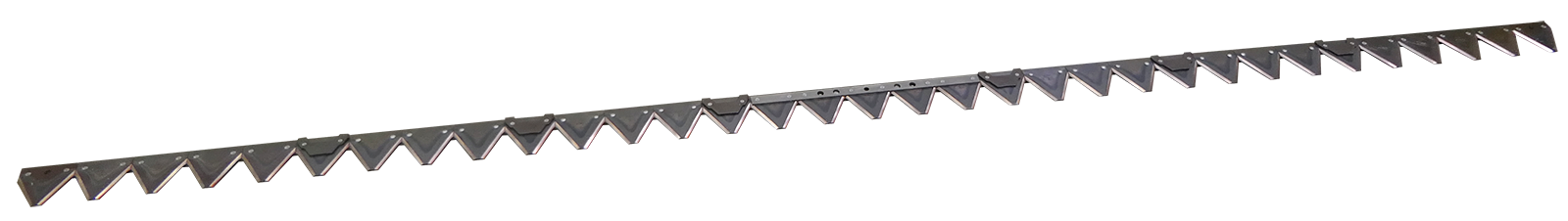 Mähmesser 250cm, 33 Klingen, 6 Reinigungsplatten, 2 Gewindebohrungen M8 LA=152mm, anstelle Bucher H150.191.940