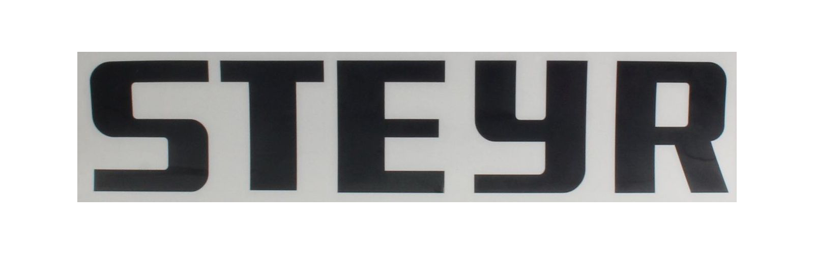 Aufkleber STEYR Dachscheinwerfergehäuse hinten