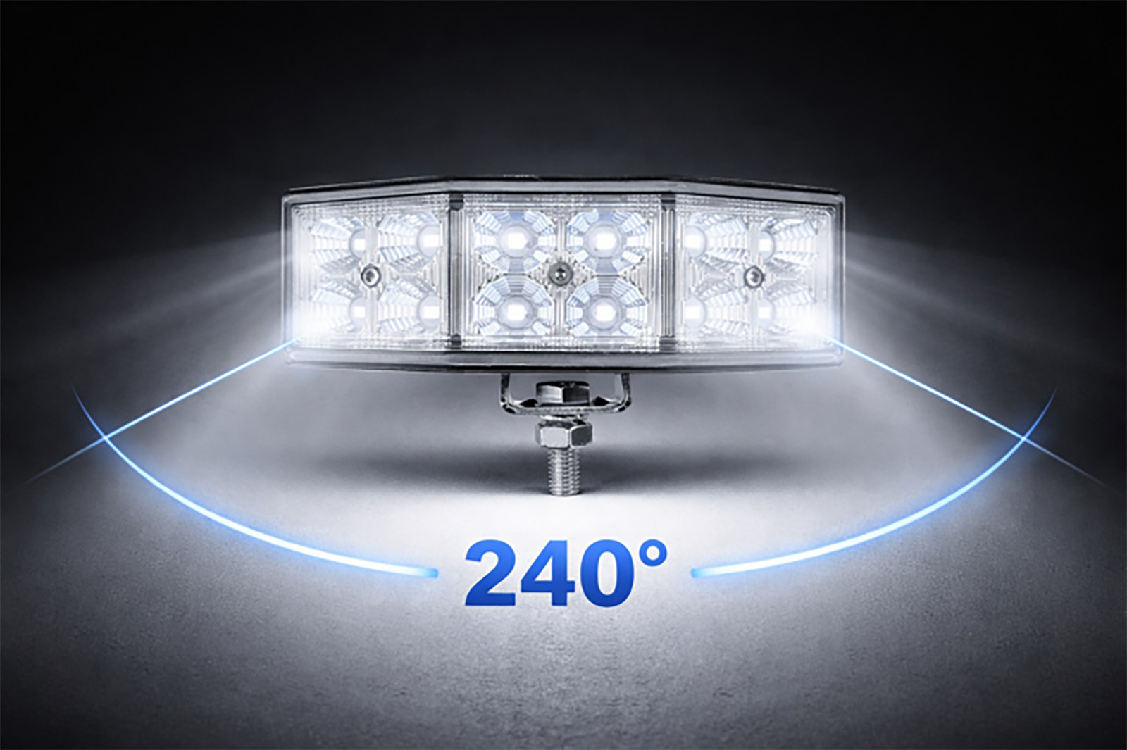 LED-Arbeitsscheinwerfer 2600Lumen 240°