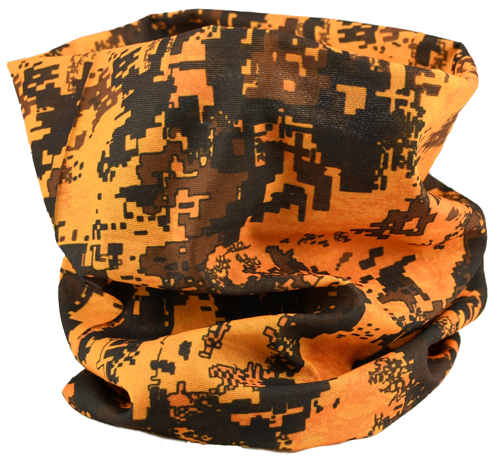 Multifunktionstuch Camo orange Einheitsgröße