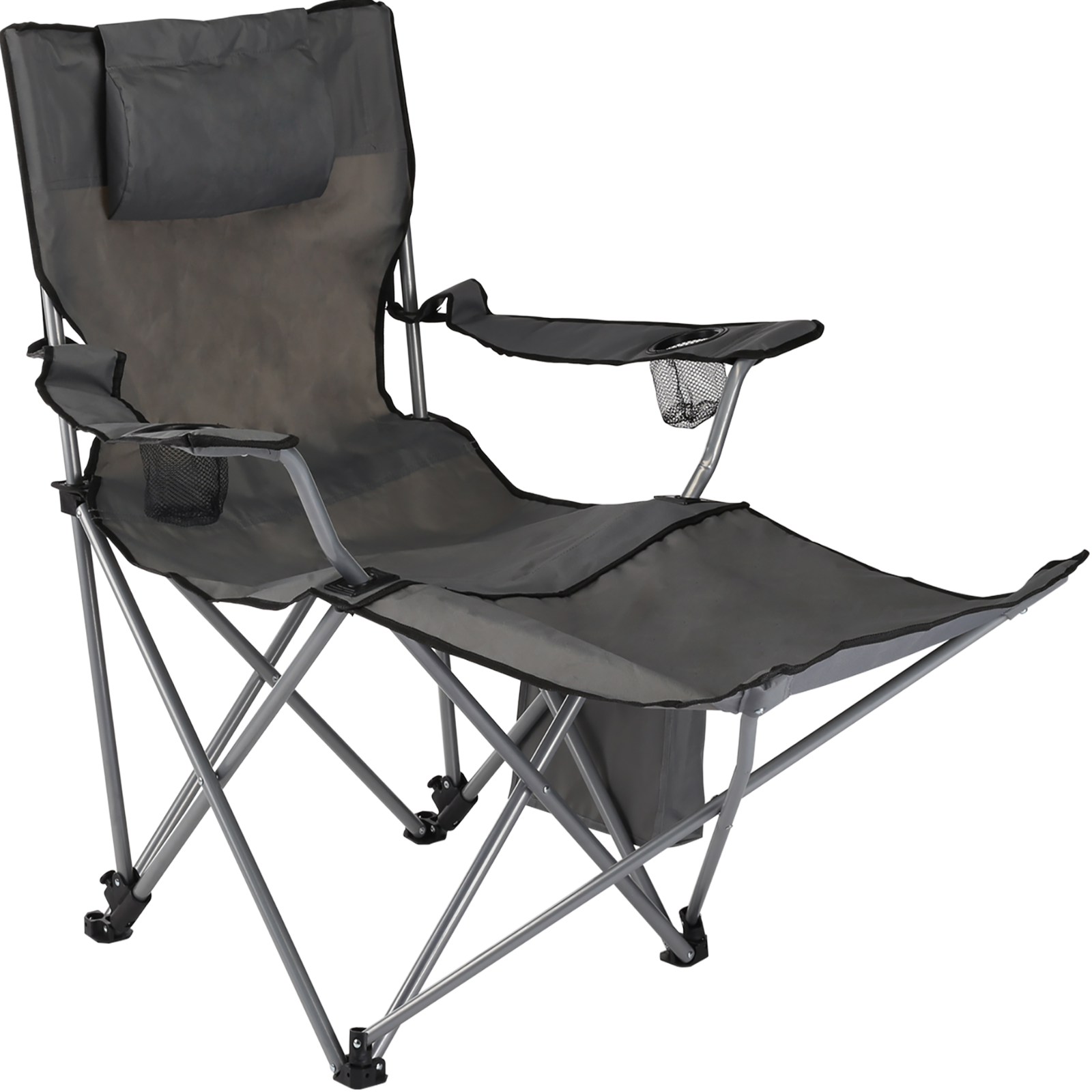  Chaise de pêcheur avec repose-jambes