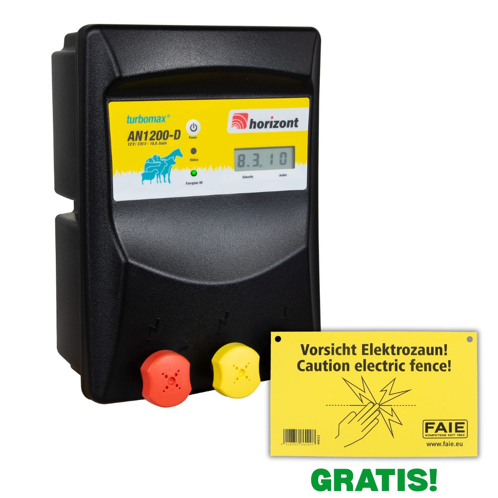 Electrificateur turbomax AN1200-D - 230/12V