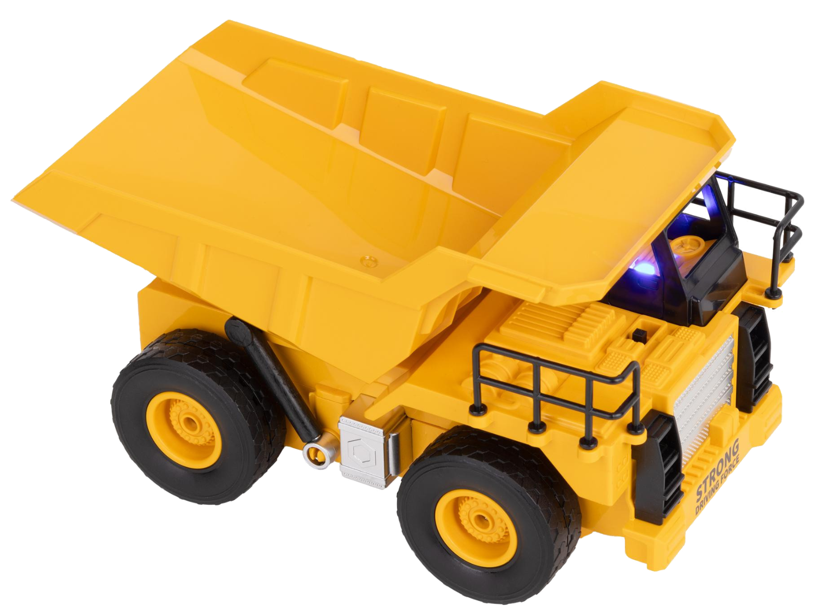 camion-benne jaune télécommandé