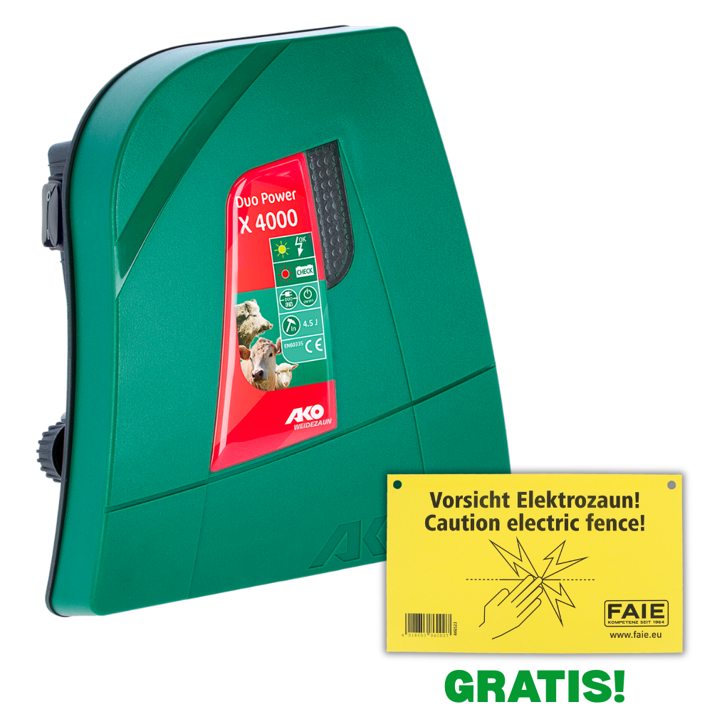 Electrificateur Duo Power X 4000 - 12/230 V