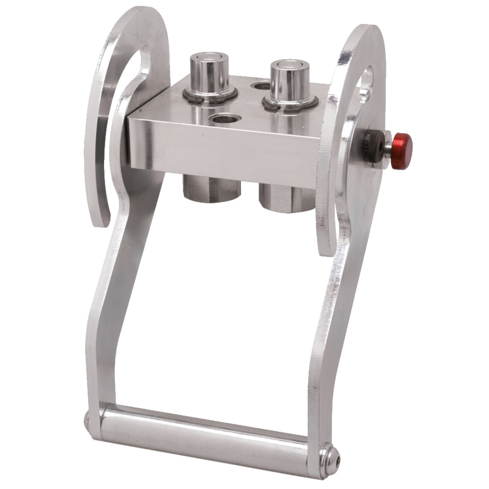 Multikuppler FAIE 2-fach DN10, mit Hebel, Festteil