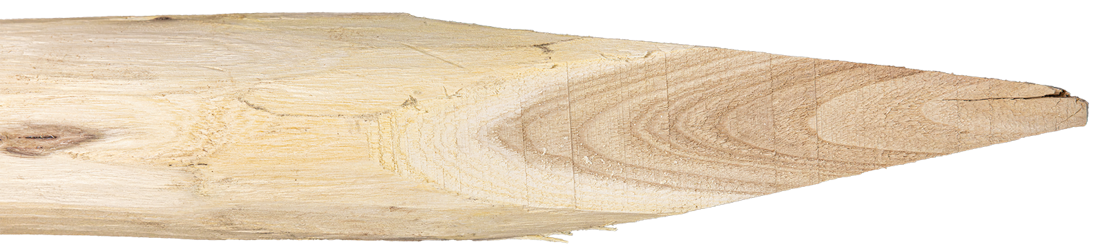 Robinien-Streckenpfahl halbiert 200 x 13-15 cm