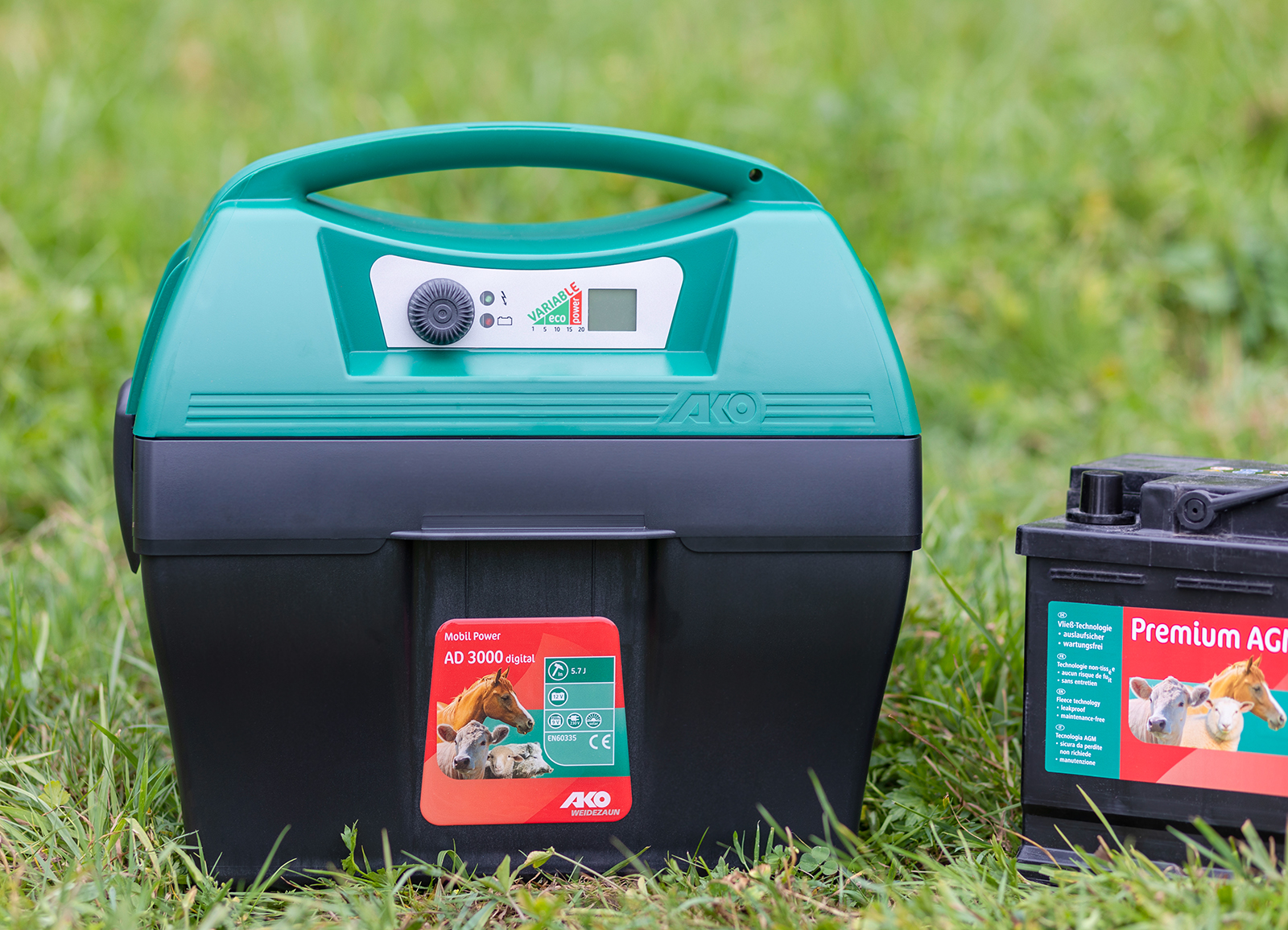 Weidezaungerät Mobil Power AD 3000 digital - 12 V