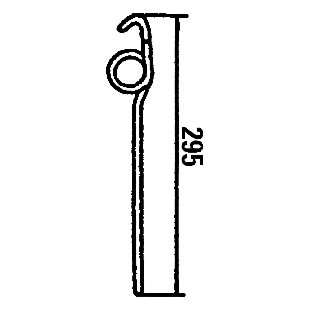 Dent de herse adaptée au semoir Reform
