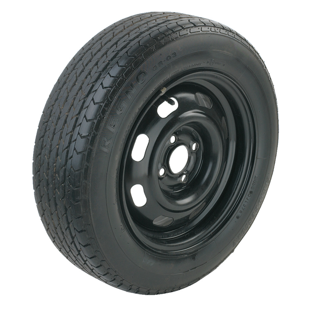 Roue pour remorque de voiture avec jante