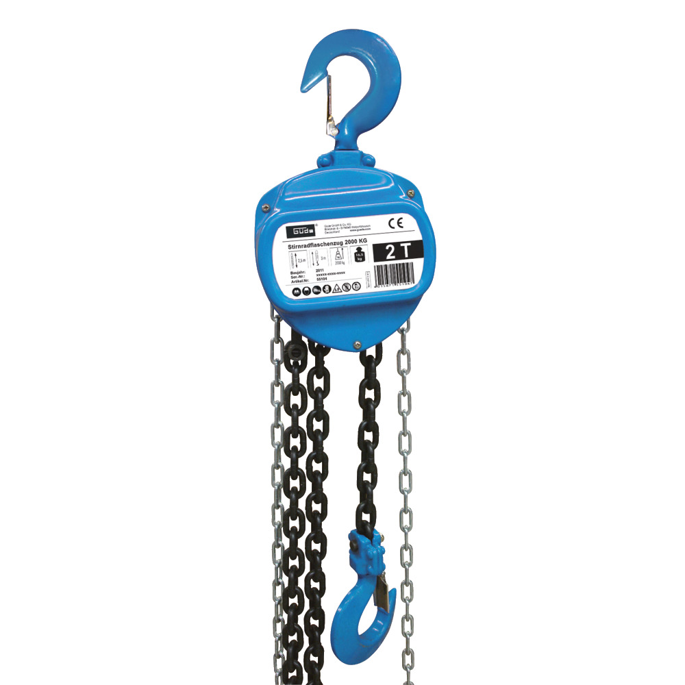 Poulie à engrenage droit 2 T