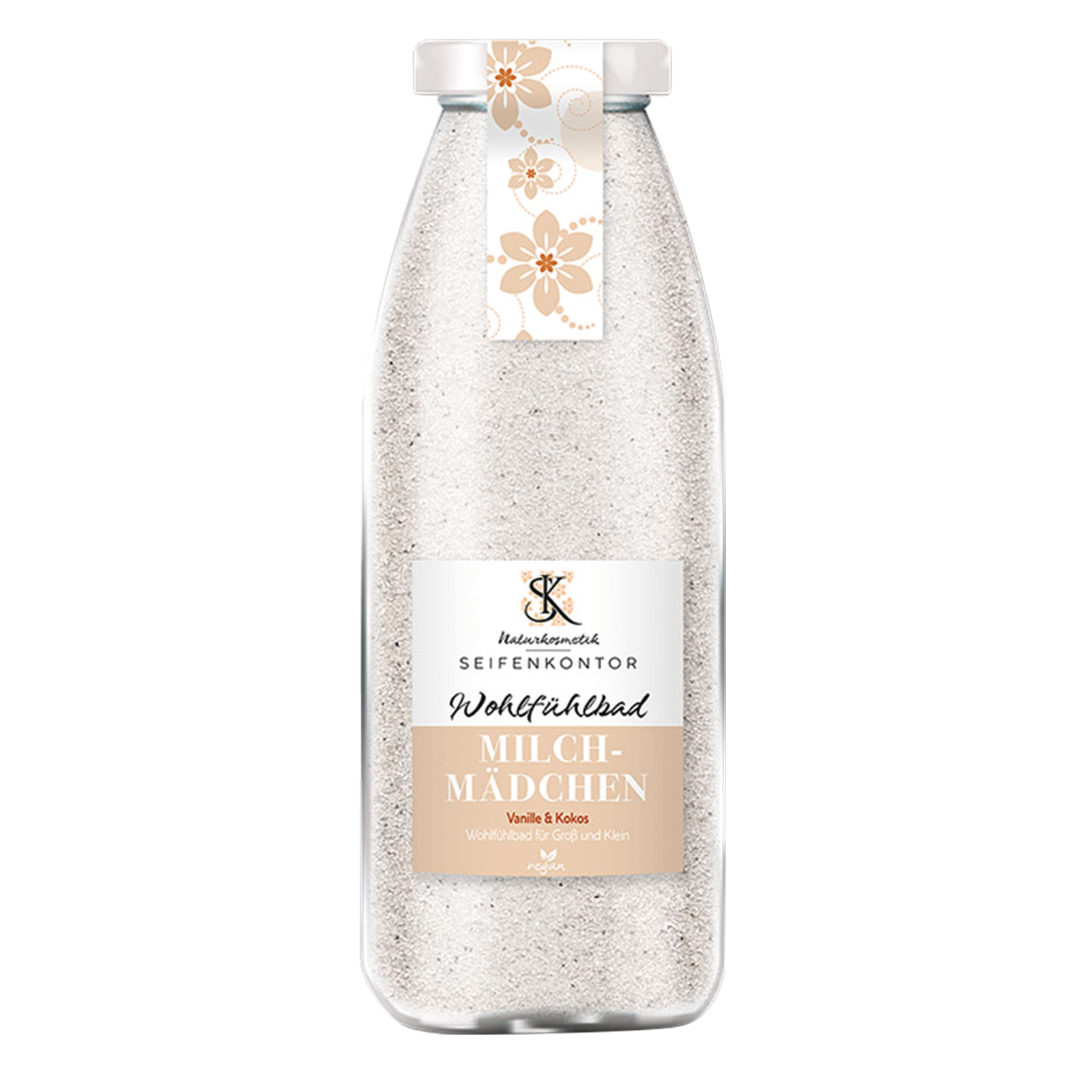 Bain moussant Milkmaid Wellness 200 g à la vanille et à la noix de coco