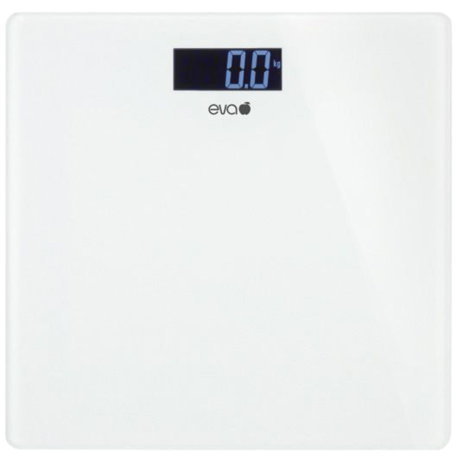 Personenwaage digital Glas weiß bis 150kg