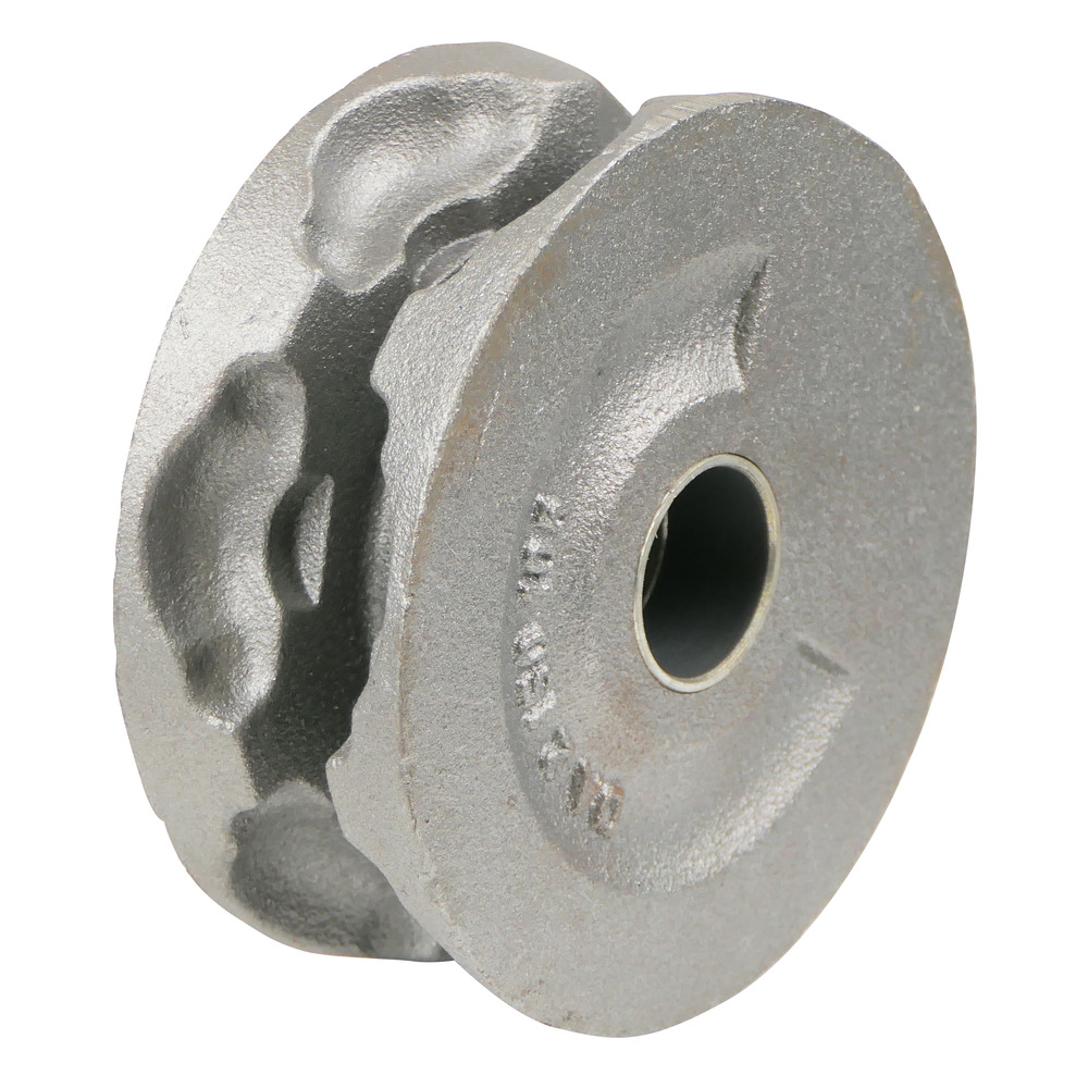 Poulie de renvoi 9x31 fermée, alésage Ø30mm, Ø extérieur 135mm, en GGG60