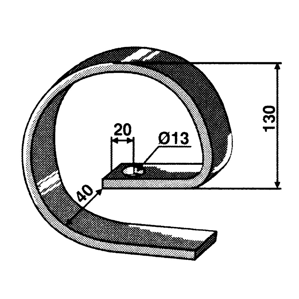 Ressort de renfort 32x10