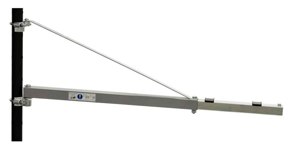 Bras pivotant pour palans électriques à câble