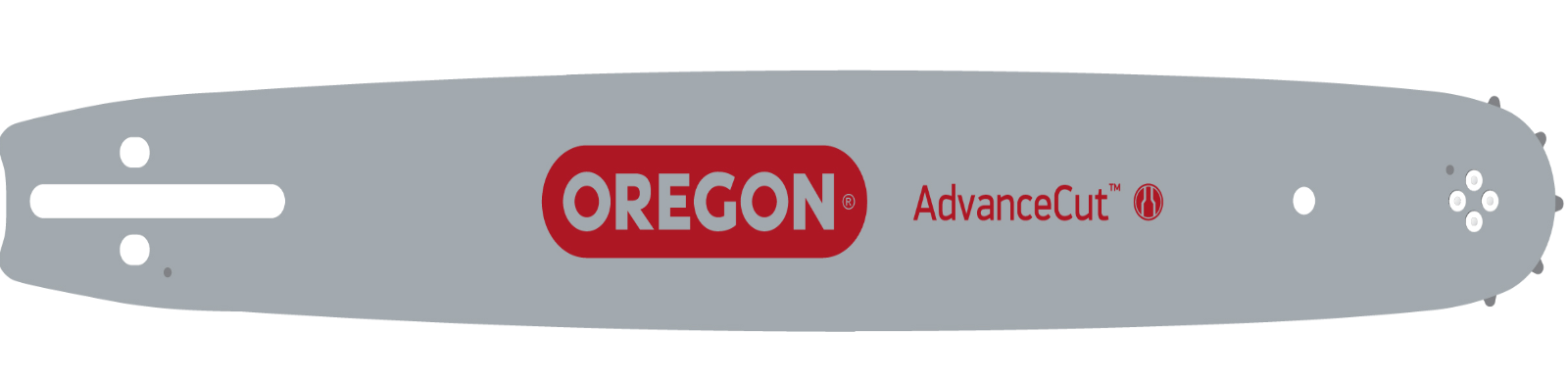 Guide-chaîne avec 2 chaînes de tronçonneuse 325" 45 cm