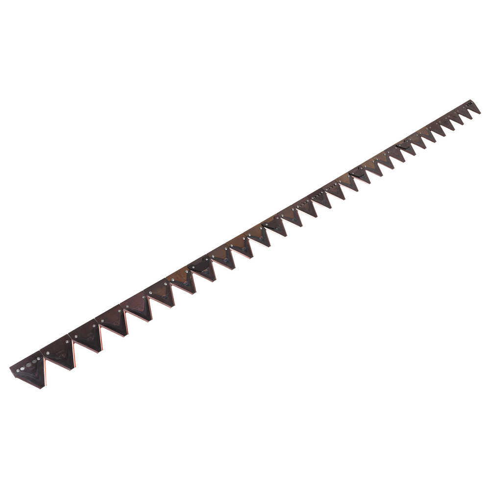 Mähmesser zu Rapid EURO-3 mit Mulchzusatz links und rechts, 2 Gewindelöcher M8, LA=122 mm