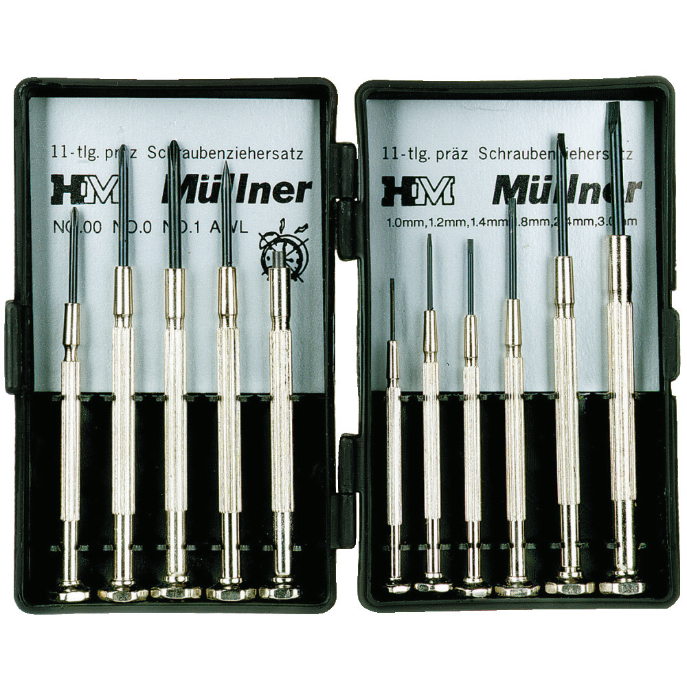 Jeu de tournevis mécaniques de précision