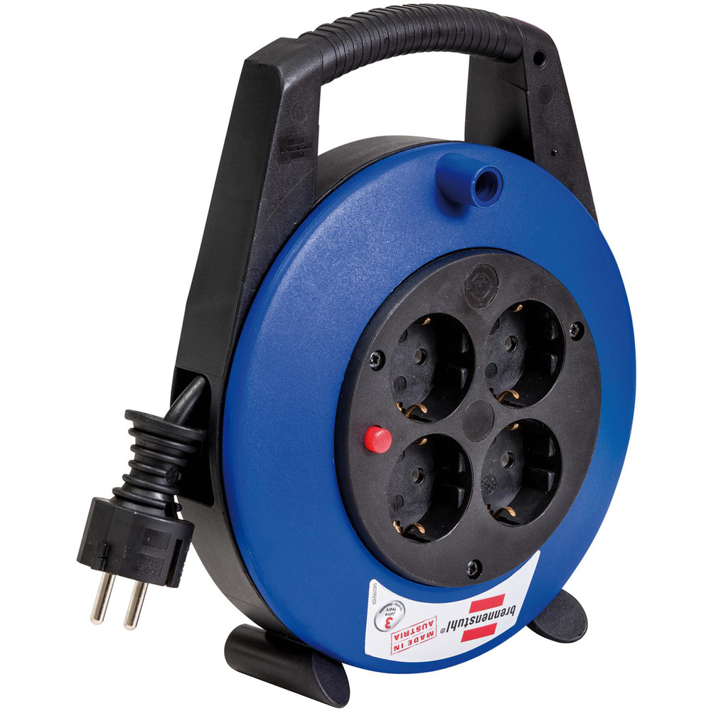 Tambour de câble, 10 m bleu