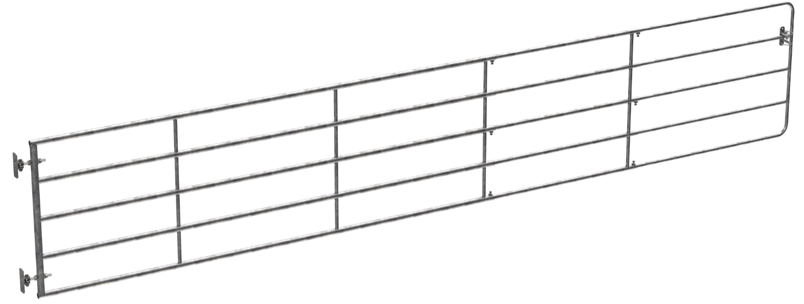 Portail de pâturage 3,5 - 6 m, réglable en 3 points