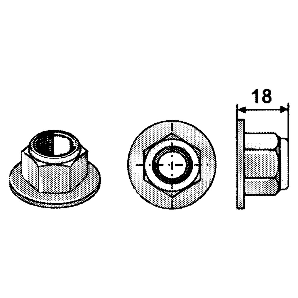 Écrou à collier M14x1,5