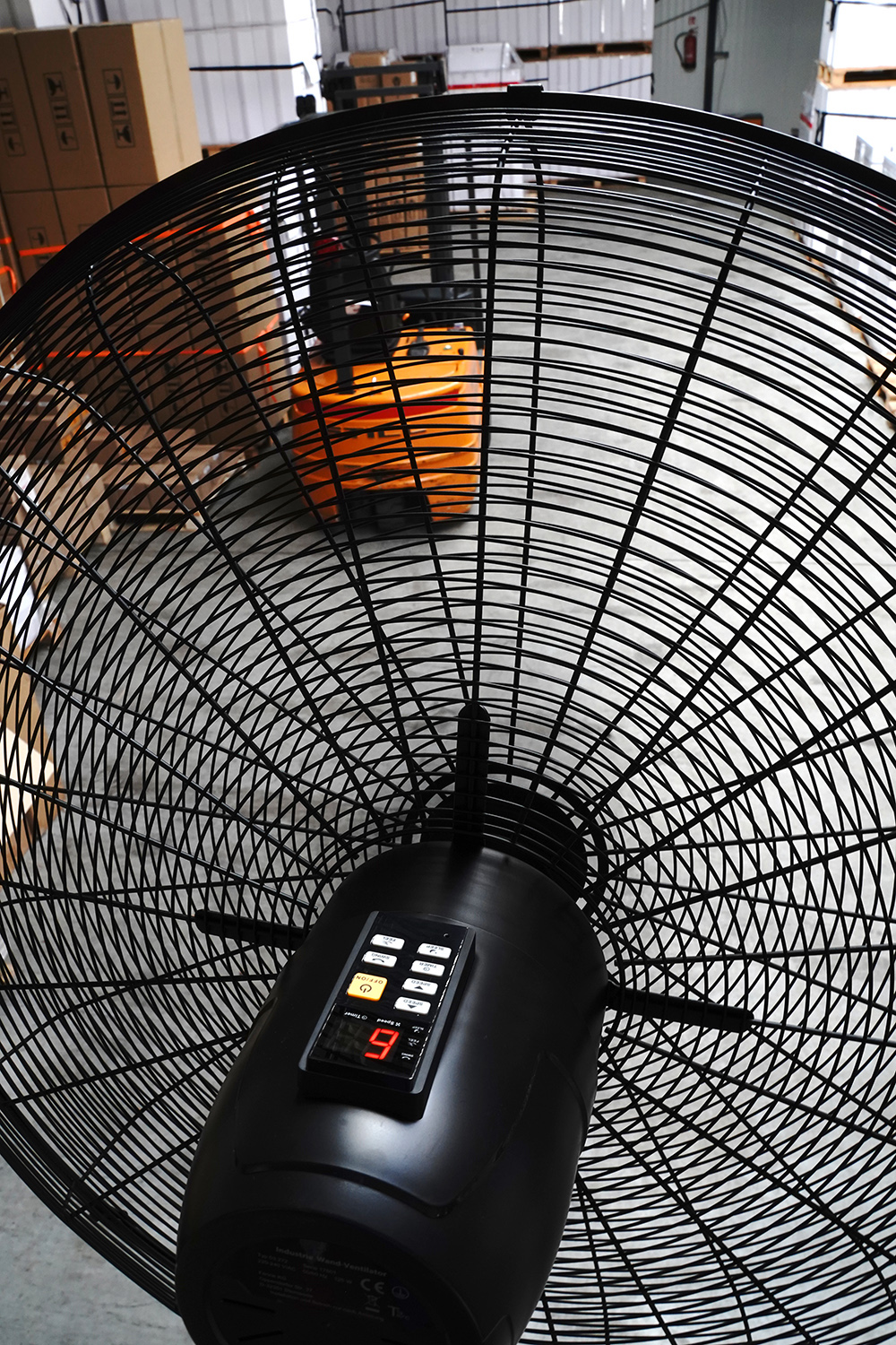 Korbventilator 71 cm 230 V mit Fernbedienung