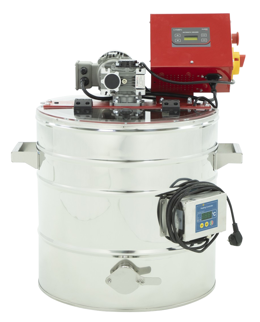 Agitateur à miel crème avec chauffage 230V 70kg/50l