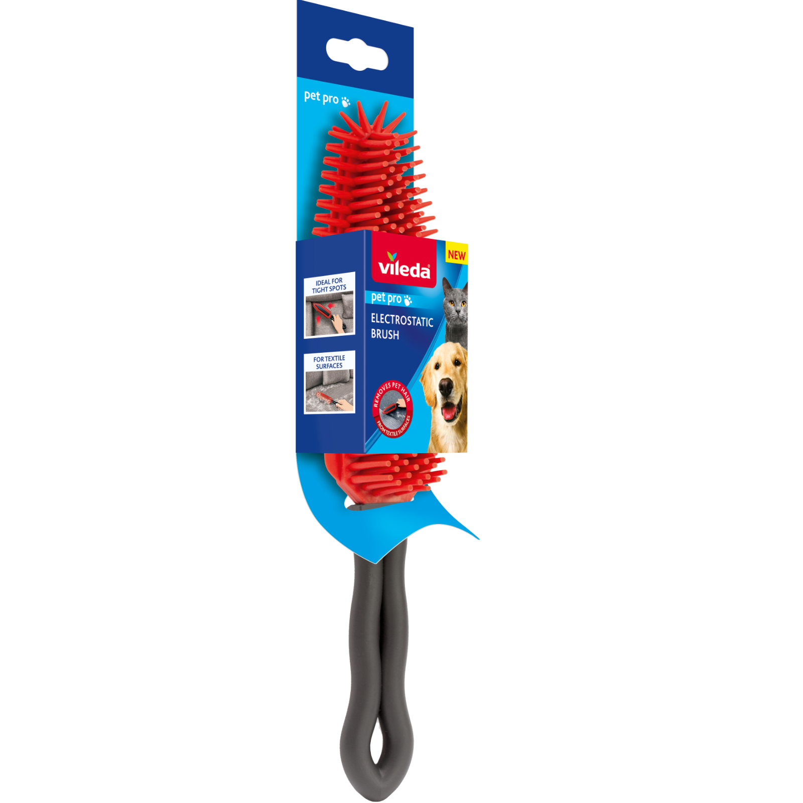   Brosse en caoutchouc électrostatique