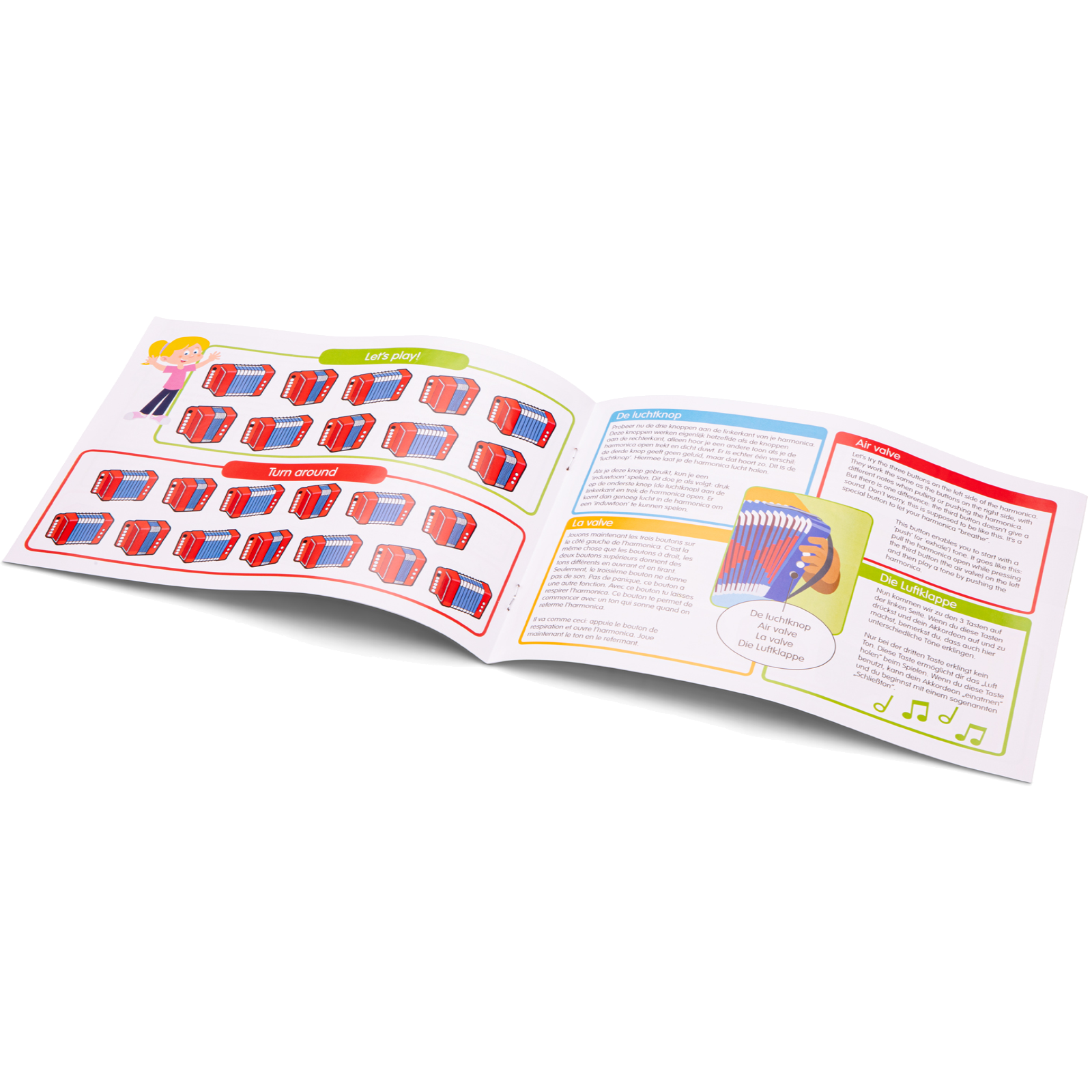 Kinder Ziehharmonika