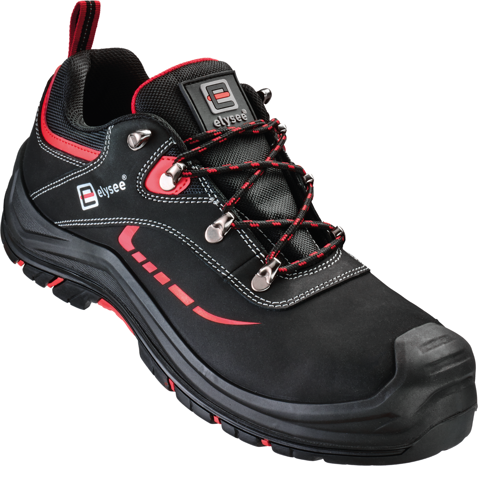 SI-Halbschuh S3 Dimaro schwarz/rot