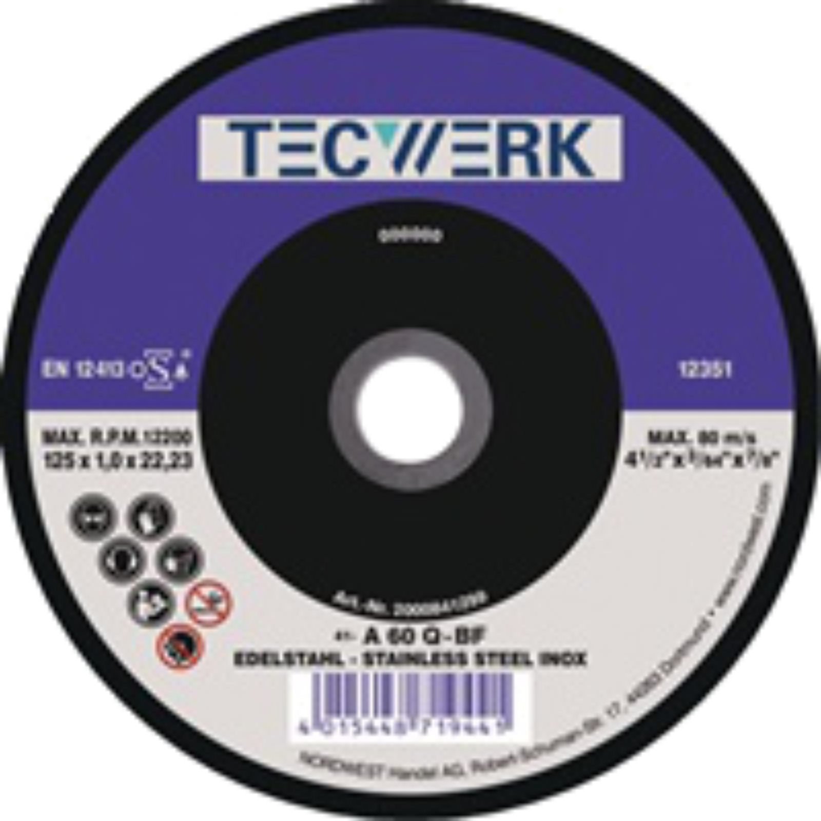 Trennscheibe Action 125x1 mm