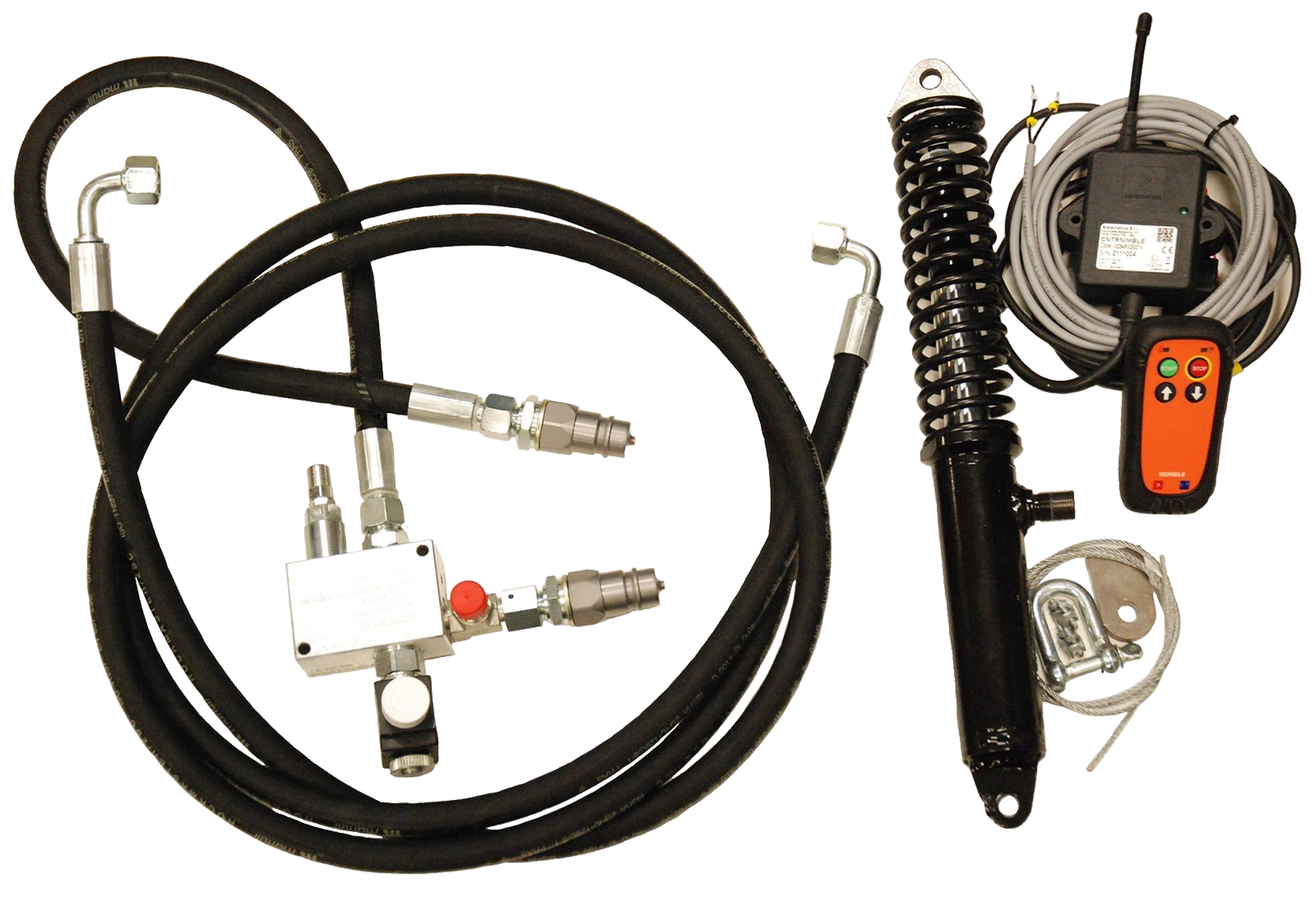 Poste radio 20 pour treuil mécanique